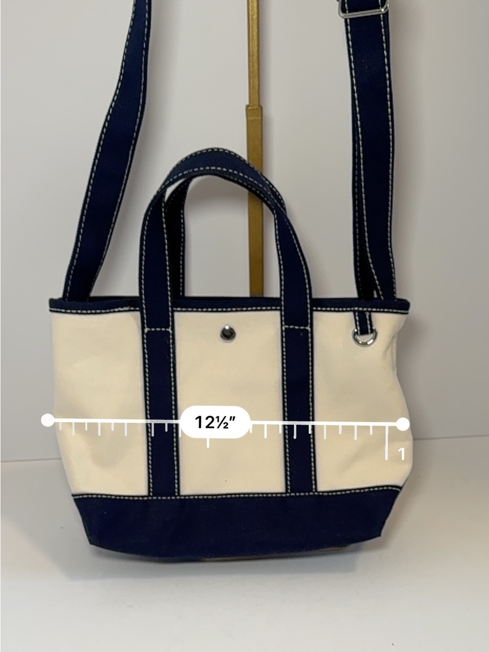 J Crew mini canvas tote NWT - Picture 10 of 10